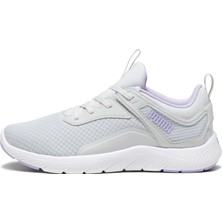Puma Kadın Cool Light Gray-Vivid Violet-Puma White Puma Softride Remi Wns Gri Kadın Yürüyüş Ayakkabısı