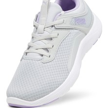 Puma Kadın Cool Light Gray-Vivid Violet-Puma White Puma Softride Remi Wns Gri Kadın Yürüyüş Ayakkabısı