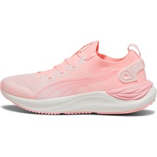 Puma Kadın Koral Ice-Warm White Puma Electrify Nitro 3 Knit Wns Pembe Kadın Yürüyüş Ayakkabısı