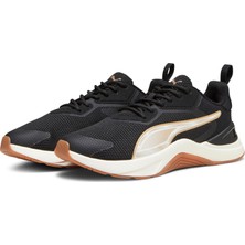 Puma Kadın Puma Black-Warm White-Puma Gold Puma Infusion Premium Wn S Siyah Kadın Yürüyüş Ayakkabısı