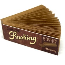 Smoking 5 Adet Smoking Brown Filter Tips Zıvana (5X50)