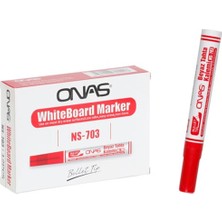 Onas NS-703 Tahta Kalemi Kırmızı