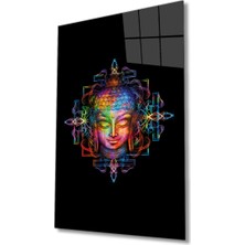 Bay Çağrı Buda Cam Tablo
