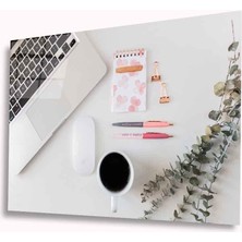 Bay Çağrı Çalışma Masası Cam Tablo 4mm Dayanıklı Temperli Cam