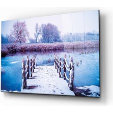 Bay Çağrı Doğa Manzara Cam Tablo 4mm Dayanıklı Temperli Cam