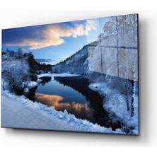 Bay Çağrı Doğa Manzara Cam Tablo 4mm Dayanıklı Temperli Cam
