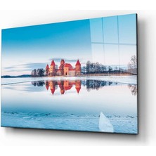 Bay Çağrı Doğa Manzara Cam Tablo 4mm Dayanıklı Temperli Cam