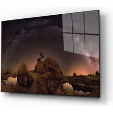 Bay Çağrı Doğa Manzara Cam Tablo 4mm Dayanıklı Temperli Cam