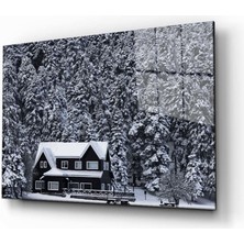Bay Çağrı Doğa Manzara Cam Tablo 4mm Dayanıklı Temperli Cam