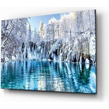 Bay Çağrı Doğa Manzara Cam Tablo 4mm Dayanıklı Temperli Cam