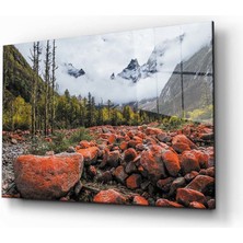 Bay Çağrı Doğa Manzara Cam Tablo 4mm Dayanıklı Temperli Cam