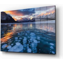 Bay Çağrı Doğa Manzara Cam Tablo 4mm Dayanıklı Temperli Cam