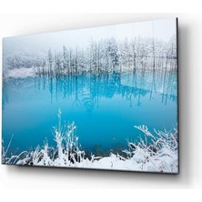 Bay Çağrı Doğa Manzara Cam Tablo 4mm Dayanıklı Temperli Cam