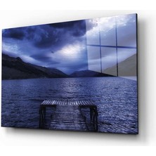Bay Çağrı Doğa Manzara Cam Tablo 4mm Dayanıklı Temperli Cam