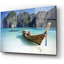 Bay Çağrı Doğa Manzara Cam Tablo 4mm Dayanıklı Temperli Cam