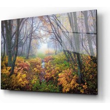 Bay Çağrı Doğa Manzara Cam Tablo 4mm Dayanıklı Temperli Cam