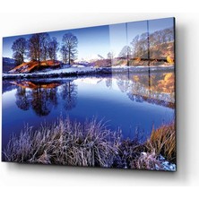 Bay Çağrı Doğa Manzara Cam Tablo 4mm Dayanıklı Temperli Cam