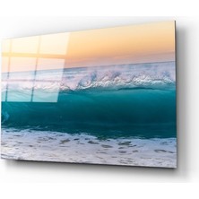 Bay Çağrı Dalga Cam Tablo