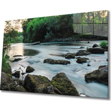 Bay Çağrı Irmak Cam Tablo