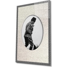 Bay Çağrı Atatürk Cam Tablo 4 mm Dayanıklı Temperli Cam