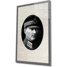 Bay Çağrı Atatürk Cam Tablo 4 mm Dayanıklı Temperli Cam