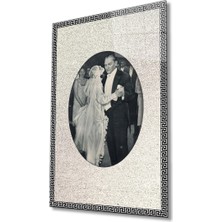 Bay Çağrı Atatürk Cam Tablo 4 mm Dayanıklı Temperli Cam