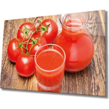 Bay Çağrı Meyveler Cam Tablo 4mm Dayanıklı Temperli Cam