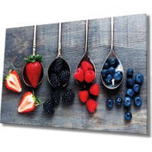 Bay Çağrı Meyveler Cam Tablo 4mm Dayanıklı Temperli Cam