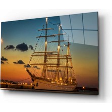 Bay Çağrı Doğa Manzara Cam Tablo 4mm Dayanıklı Temperli Cam