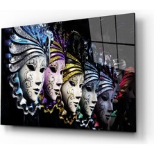 Bay Çağrı Maskeler Cam Tablo 4mm Dayanıklı Temperli Cam