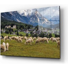 Bay Çağrı Doğa Manzara Cam Tablo 4mm Dayanıklı Temperli Cam