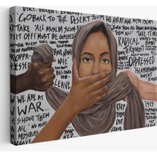 Dekoratifhane Amina Pagliari Islamafobi Farkındalığıtablosu -6591
