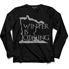 Kendim Seçtim Game Of Thrones Got Wınter Is Comıng Uzun Kollu Tişört