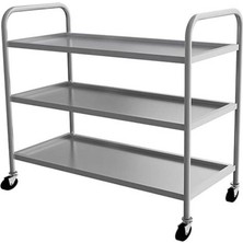 Empero Emp.2.sv.03 Krom Servis Arabası - 3 Katlı - 55X86X90 cm