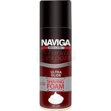 Naviga Ultra Glide Traş Köpüğü 200 ml Cildi Yumuşatan ve Tahrişe Karşı Koruma Sağlayan
