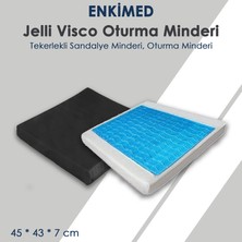 Enki Med EnkiMed Jelli Visco Oturma Minderi, Tekerlekli Sandalye Minderi