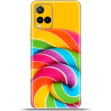 Cupcase Vivo Y32 Kılıf Esnek Silikon Kamera Koruma 4K Desenli Özel Tasarım - Loli