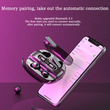 Jingyi Yeni M56 Tws Bluetooth Kulaklık 2000 Mah Şarj Kutusu Çift Kablosuz Kulaklık Spor Su Geçirmez Dört Kulakiçi Kulaklık Pk M21 (Yurt Dışından)