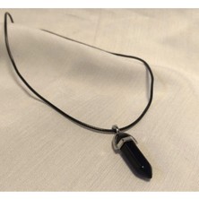 Shopiolog Siyah Doğal Taş Obsidyen Taşı