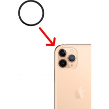 Microlux Iphone 11 Pro Sıvı ve Toza Dayanıklı Arka Kamera Halkası