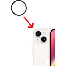 Microlux Iphone 14 Plus Sıvı ve Toza Dayanıklı Arka Kamera Halkası