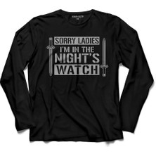 Kendim Seçtim Game Of Thrones Sorry Ladıes Im In The Nıghts 2 Uzun Kollu Tişört