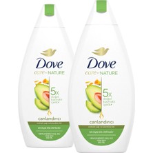 Dove Avakado Yağı Ve Kalendula Özü Nemlendirici Duş Jeli 450ml x2