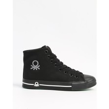 Benetton BN-31052 - 3374 Siyah - Kadın Spor Ayakkabı