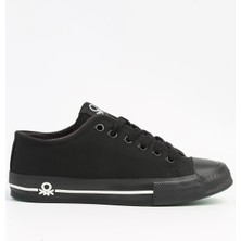 Benetton BN-31053 - 3374 Siyah - Kadın Spor Ayakkabı