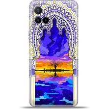 Cupcase Vivo Y21S Kılıf Esnek Silikon Kamera Koruma 4K Desenli Özel Tasarım - Palace View