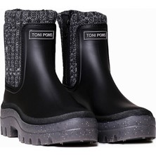 Toni Pons Kadın Yağmur Botu Camos Toni Pons Rain Ankle Boot In Negre (Black)