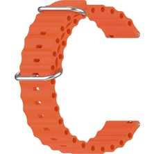 Microsonic Garmin Venu 3 Kordon Ocean Band Turuncu