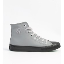 Benetton BN-31044 - 3374 Gri  - Erkek Spor Ayakkabı