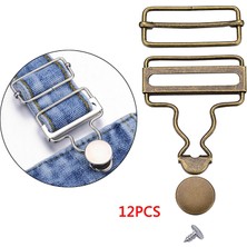 İllusory 12X Metal Irıcı Bağlantı Elemanları Brace I Jartiyer I 3.8cm (Yurt Dışından)